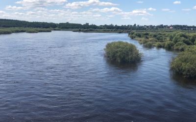 River Tom bei Belagorsk