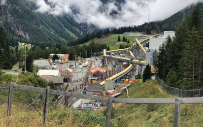 Preda-Der neue Albulatunnel im Bau