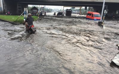 Java - kilometerlange Überschwemmmungen